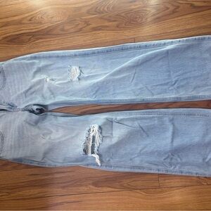 Hollister Light Blue Low-Rise Jeans
